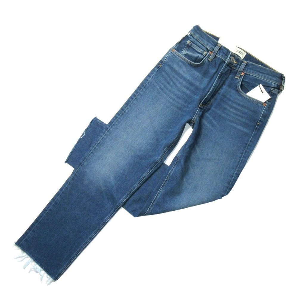 NWT Citizens of Humanity Daphne Crop High Rise Stovepipe in Concord Jeans